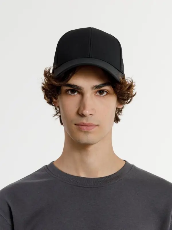 Бейсболка Cityscape, черная Бейсболка Cityscape, черная