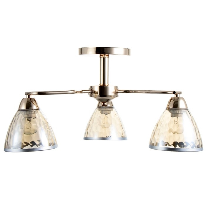 Люстра "Донна" 3хЕ27 40Вт золото 56х56х22 см BayerLux