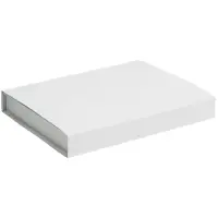 Коробка Doc под блокнот, аккумулятор и ручку, серебристая Коробка Doc под блокнот, аккумулятор и ручку, серебристая