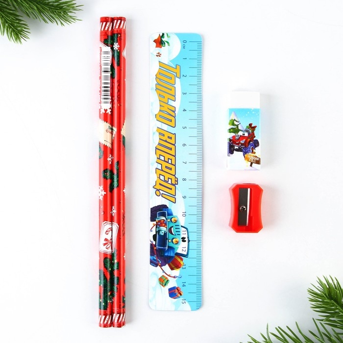 Подарочный набор новогодний &laquo;Врывайся в Новый год&raquo;, 5 предметов