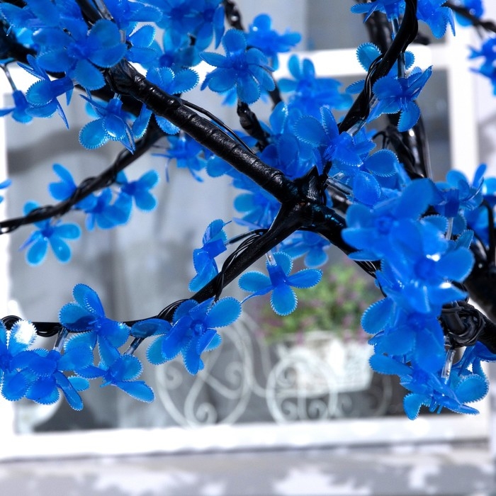 Светодиодное дерево «Баугиния» 2 м, 864 LED, постоянное свечение, 220 В, свечение синее Светодиодное дерево «Баугиния» 2 м, 864 LED, постоянное свечение, 220 В, свечение синее