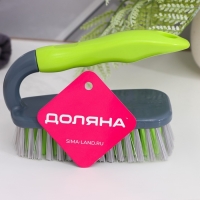 Щётка - утюжок Доляна Green day, 15,5&times;6,5&times;10 см, анатомическая ручка