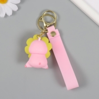 Брелок резина с карабином, ремешком "Свинка в цветочке" цветочек крутится 3,5х4,2х5,5 см Брелок резина с карабином, ремешком "Свинка в цветочке" цветочек крутится 3,5х4,2х5,5 см