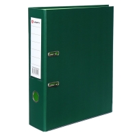 Папка-регистратор А4, 75 мм, Lamark, ПВХ, двухстороннее покрытие, металлическая окантовка, карман на корешок, собранная, зеленый/фисташковый Папка-регистратор А4, 75 мм, Lamark, ПВХ, двухстороннее покрытие, металлическая окантовка, карман на корешок, собранная, зеленый/фисташковый