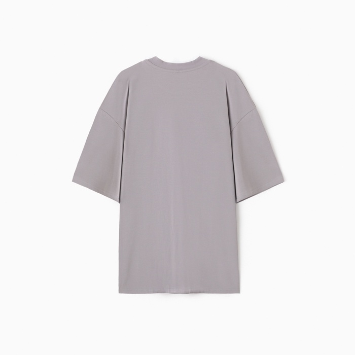 Футболка мужская MINAKU: Basic line MAN цвет серый, размер 46 Футболка мужская MINAKU: Basic line MAN цвет серый, размер 46