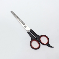 Ножницы филировочные с упором, лезвие &mdash; 6,5 см, цвет МИКС