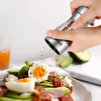 Мельница для специй ручная для соли и перца КТ-6010 Мельница для специй ручная для соли и перца КТ-6010