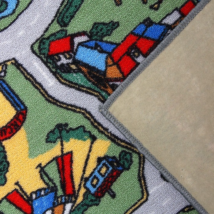 Ковер &laquo;Лунапарк&raquo;, 100х150 см, зелёный