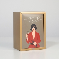 Коробка подарочная складная, упаковка, &laquo;GIRL&raquo;, 20 х 15 х 10 см