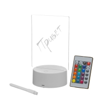 Светильник "Записка" от USB и батареек 3AA (не в комплекте) 9,5х12,5х16 см