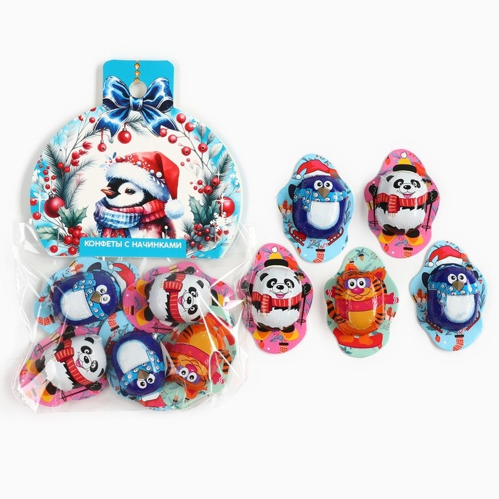 Новый год! Конфеты набор &laquo;Пингвин&raquo;, 5 шт