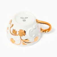 Чайная пара фарфор &laquo;Соната&raquo; чашка 200 мл, блюдце ⌀ 16 см