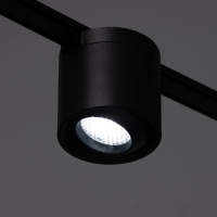 Светильник трековый ULTRA "Бочонок B" LED 6Вт 3000K-5700К CRI90 черный 8х8х7,5см Светильник трековый ULTRA "Бочонок B" LED 6Вт 3000K-5700К CRI90 черный 8х8х7,5см