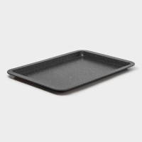 Противень Доляна &laquo;Элин Мрамор. Прямоугольник&raquo;, 43&times;29&times;2 см, антипригарное покрытие, цвет серый