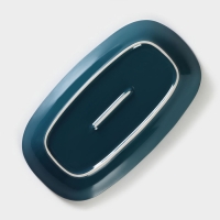 Блюдо фарфоровое Blu reattivo, 29,5&times;17 см