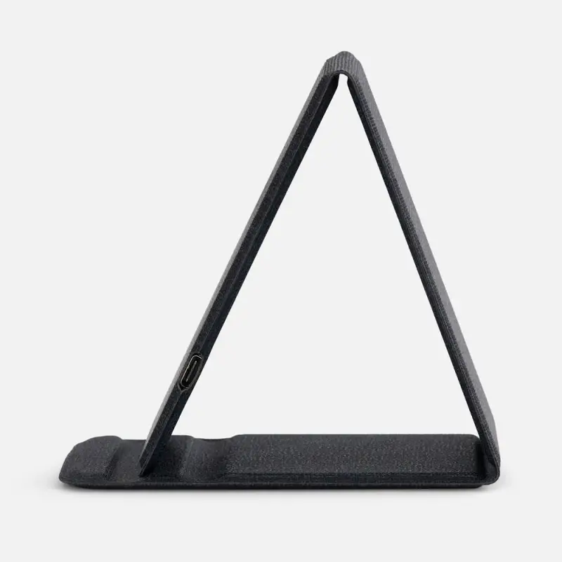 Подставка для смартфона с беспроводной зарядкой Kickstand, серая