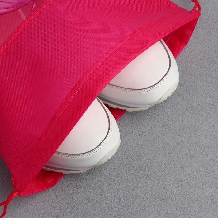 Мешок для обуви &laquo;Аниме девушка&raquo; полиэстер, размер 30 х 40 см