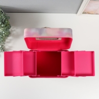 Шкатулка кожзам с зеркалом "Этажи. Розовый рассвет" 27х18х24 см Шкатулка кожзам с зеркалом "Этажи. Розовый рассвет" 27х18х24 см