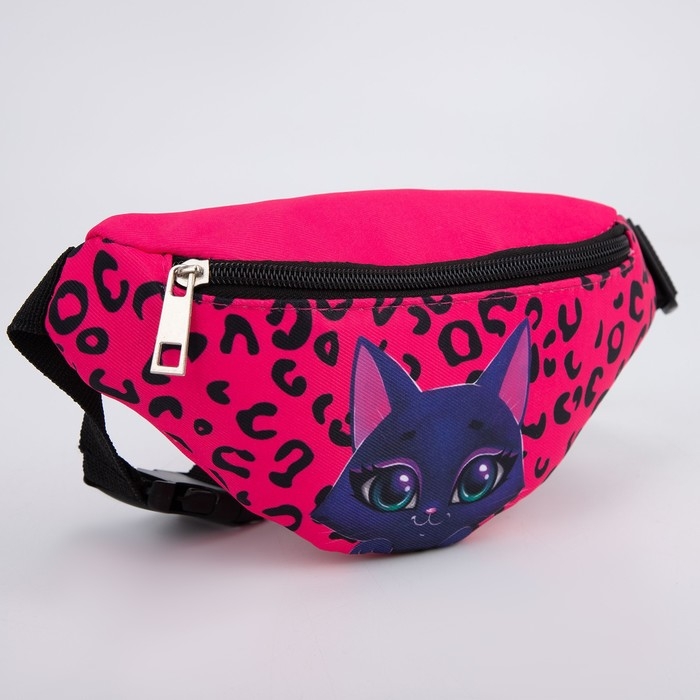 Сумка детская для девочки поясная «Котик» 20 см х 10 см х 6 см Сумка детская для девочки поясная «Котик» 20 см х 10 см х 6 см