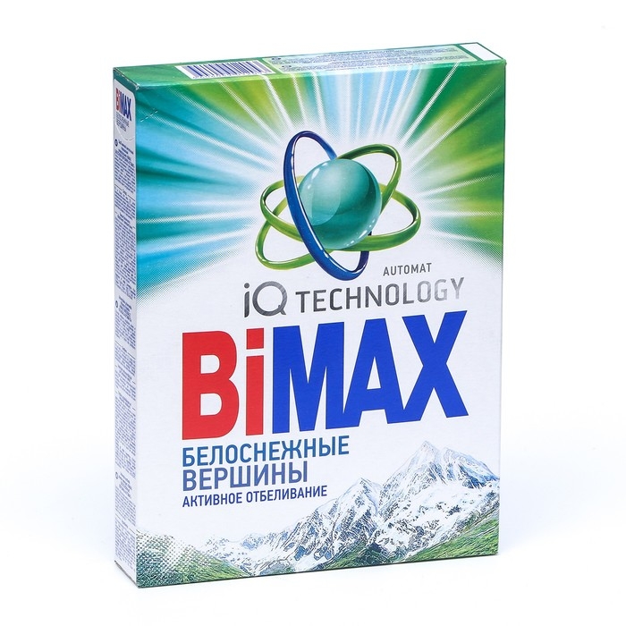 Порошок стиральный BiMax Порошок стиральный BiMax "Автомат Белоснежные вершины", 400 г