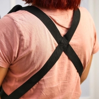 Рюкзак кенгуру для малыша «Сидим и лежим», цвет черный Рюкзак кенгуру для малыша «Сидим и лежим», цвет черный