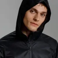 Куртка унисекс Nordvind WR, черная, размер XL