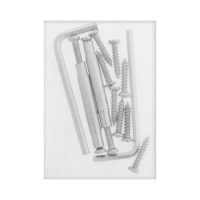 Ручка раздельная LOCKLAND 002, цвет сатиновый никель Ручка раздельная LOCKLAND 002, цвет сатиновый никель