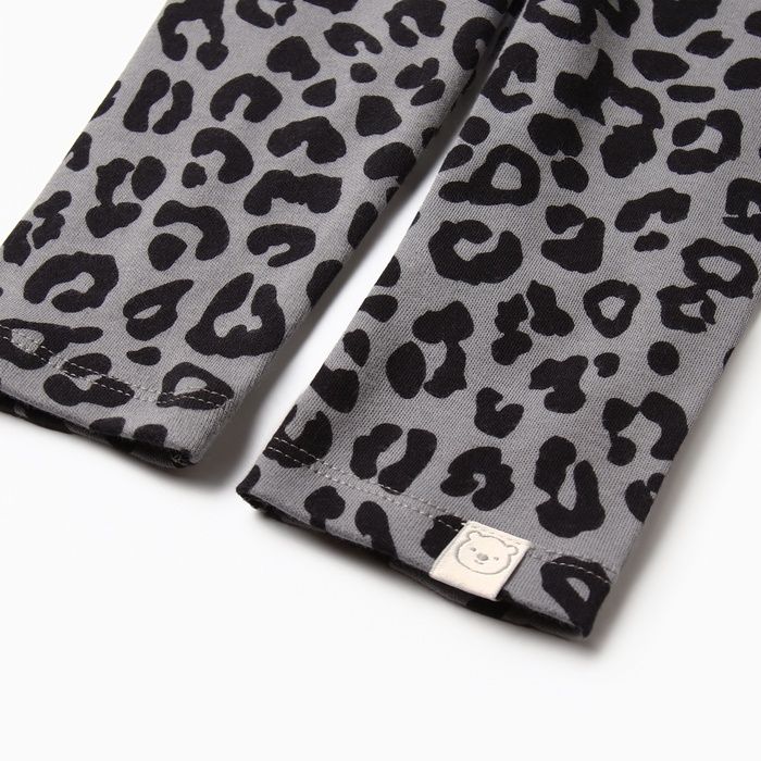 Леггинсы Крошка Я Trendy grey, рост 74-80 см