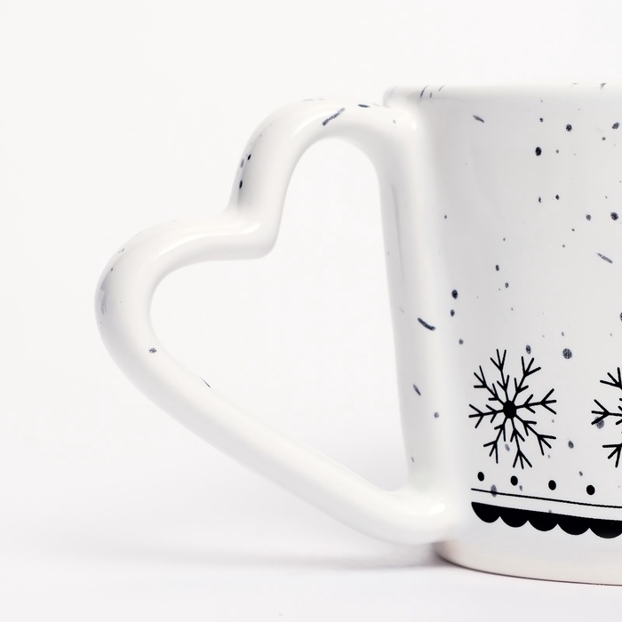 Кружка керамическая новогодняя Дорого внимание &laquo;Волшебной зимы&raquo;, 280 мл, белая