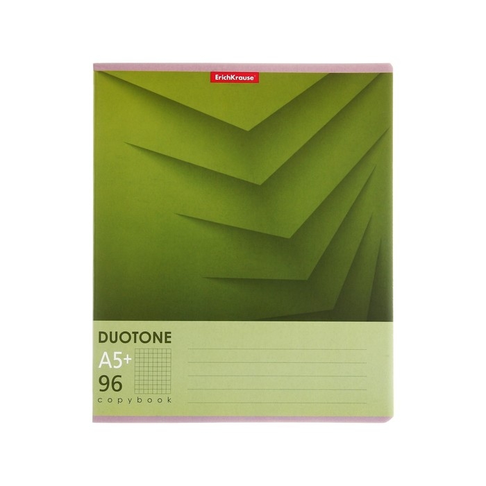 Тетрадь 96 листов в клетку, ErichKrause Duotone Next, обложка мелованный картон, блок офсет 100% белизна, МИКС