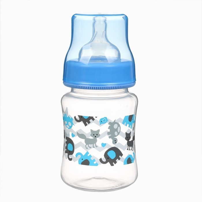 Бутылочка для кормления, ШГ &Oslash;50 180мл., цвет голубой