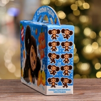 Новый год. Подарочная коробка "Чебурашка", Портфель , 37 х 8 х 20,2 см. Новый год. Подарочная коробка "Чебурашка", Портфель , 37 х 8 х 20,2 см.