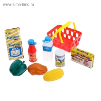 Касса &laquo;Продуктовый магазинчик&raquo; с корзинкой