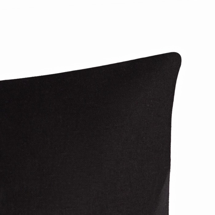 Наволочка Этель 50*70, цв.черный, 100% хлопок, поплин 125г/м2 Наволочка Этель 50*70, цв.черный, 100% хлопок, поплин 125г/м2