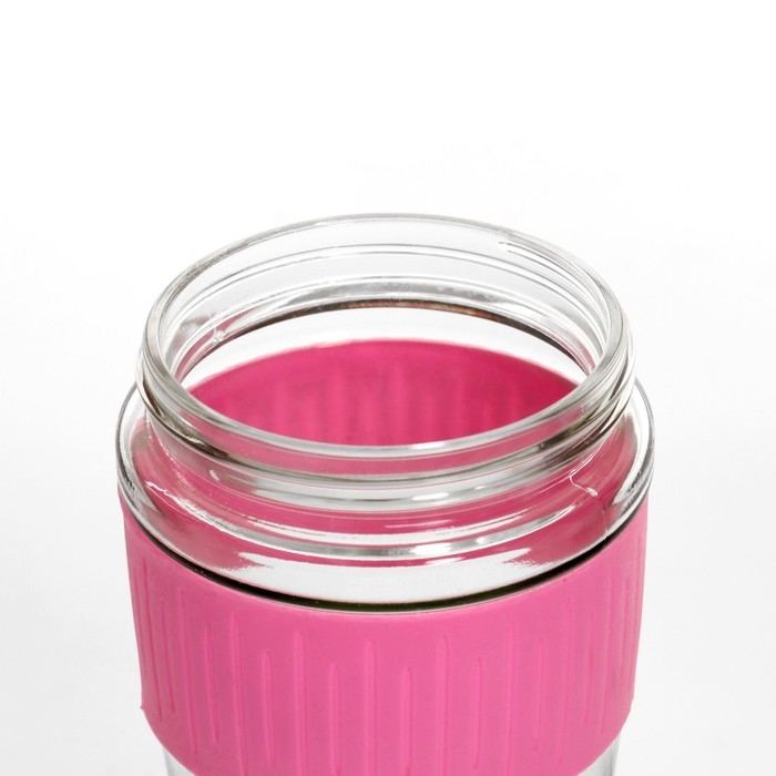 Термостакан, 350 мл, "Мастер К", стеклянный