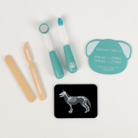 Детский набор доктора «Ветеринар», 20 деталей+собака+сумка, 19х24х15 см Детский набор доктора «Ветеринар», 20 деталей+собака+сумка, 19х24х15 см