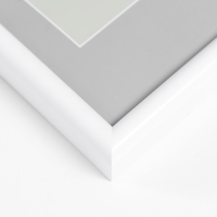 Фоторамка пластик "Decoline" 10х15 см, белый Фоторамка пластик "Decoline" 10х15 см, белый