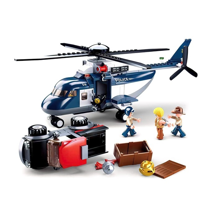 Конструктор Полиция &laquo;Погоня&raquo;, 285 деталей