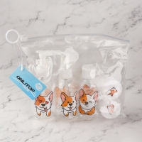 Набор для хранения &laquo;Корги&raquo;, в чехле, 6 предметов, разноцветный