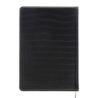 Ежедневник датированный 2024 A5 176 листов, deVENTE.Wild, твёрдая обложка из искусственной кожи, золотой срез, ляссе, кремовый блок 70 г/м2, чёрный Ежедневник датированный 2024 A5 176 листов, deVENTE.Wild, твёрдая обложка из искусственной кожи, золотой срез, ляссе, кремовый блок 70 г/м2, чёрный