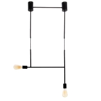 Светильник BayerLux "Лучик" 2хЕ27 40Вт черный 50х5х30-130см Светильник BayerLux "Лучик" 2хЕ27 40Вт черный 50х5х30-130см