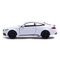 Машина металлическая MERCEDES-AMG C63 S COUPE, 1:32, открываются двери, инерция, цвет белый Машина металлическая MERCEDES-AMG C63 S COUPE, 1:32, открываются двери, инерция, цвет белый