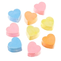 Мелки цветные для рисования на асфальте &laquo;Сердечко&raquo;, 4 цвета, фасовка по 8 шт