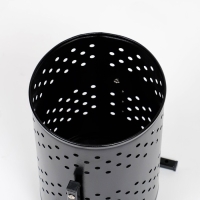 Урна уличная &laquo;Уралочка&raquo; 21 л, 32 х 50 х 26,5 см, черная, бак 0,6 мм