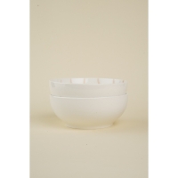 Набор салатников фарфоровых SL Home &laquo;Гатто&raquo;, 1,1 л, d=18,5 см, цвет белый