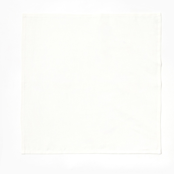 Набор салфеток с декорат. кольцами Этель Еco style 46х46 см - 4 шт, 100% лён