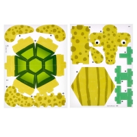 Набор для творчества создние 3D фигурки &laquo;Черепаха&raquo;