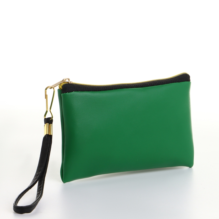Кошелёк женский на молнии, цвет зелёный Кошелёк женский на молнии, цвет зелёный