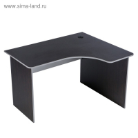 Стол рабочий правый, 1200х1000х750, Венге/Серый