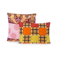 Подушка Эконом Файбер 68х68 см (фас 2шт) МИКС, полиэфирное волокно, 100% полиэстер Подушка Эконом Файбер 68х68 см (фас 2шт) МИКС, полиэфирное волокно, 100% полиэстер